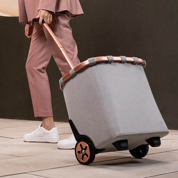 GIỎ KÉO ĐI CHỢ CÓ BÁNH XE TAY CẦM RÚT GỌN GIỎ KÉO ĐI CHỢ CÓ BÁNH XE TAY CẦM RÚT GỌN