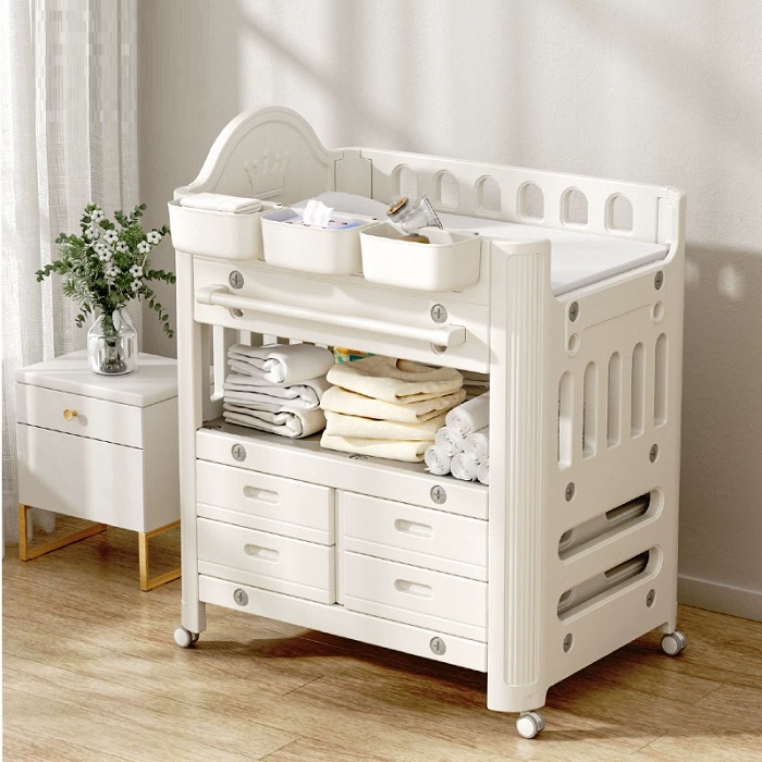 KỆ ĐỰNG ĐỒ SƠ SINH KẾT HỢP BÀN THAY TÃ KỆ ĐỰNG ĐỒ SƠ SINH KẾT HỢP BÀN THAY TÃ