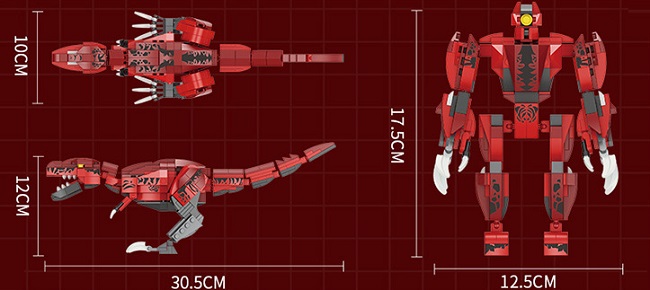 Junbaby: Lego khủng long robot t rex