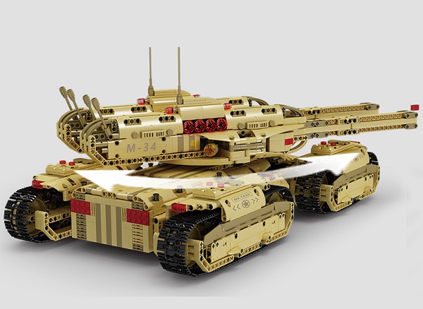 Junbaby: Lego xe tăng mammoth điều khiển từ xa