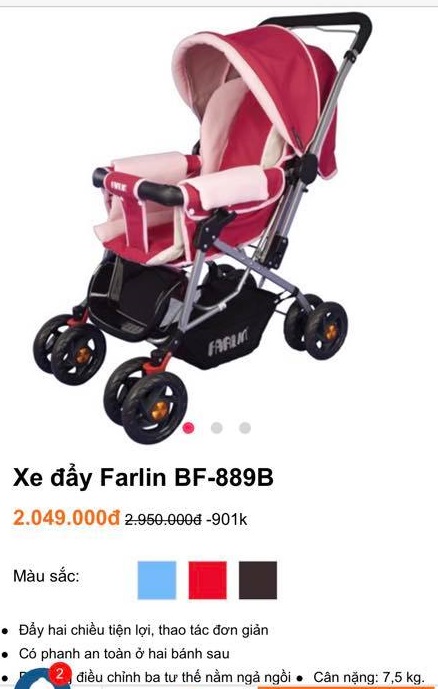 thanh-ly-xe-day-tre-em-farlin-baby-stroller-bf-889b-con-moi